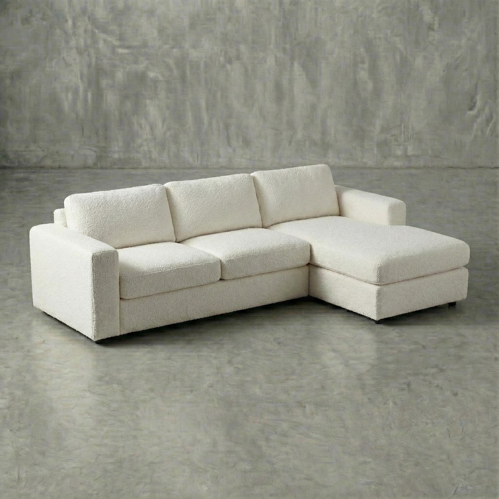 Cuddle Bone Two-Piece Chaise Sectional