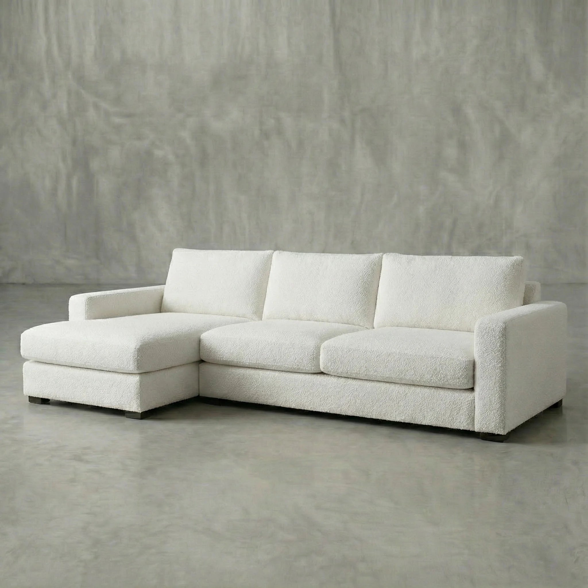 Cuddle Bone Two-Piece Chaise Sectional