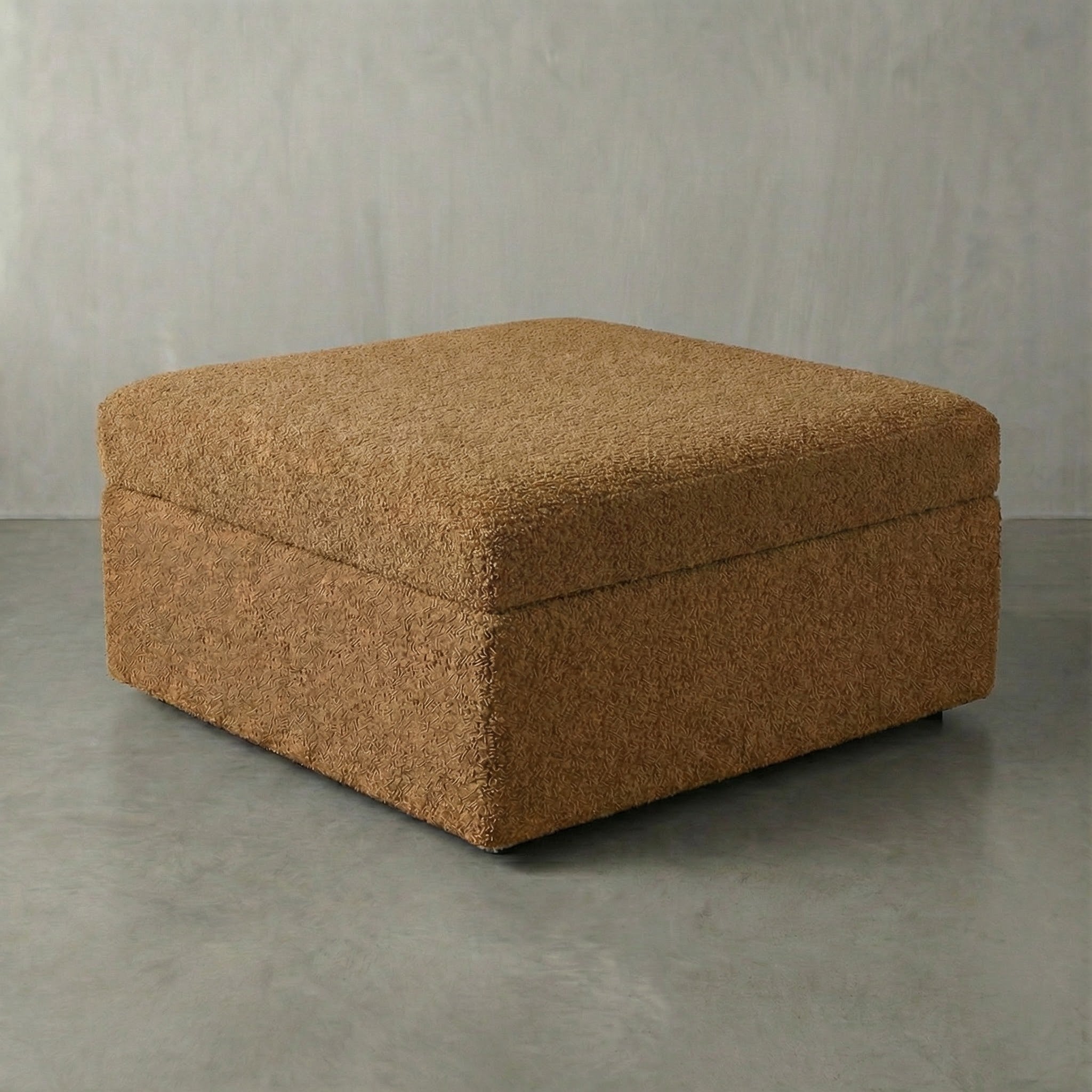 Cuddle Cashew Ottoman Square