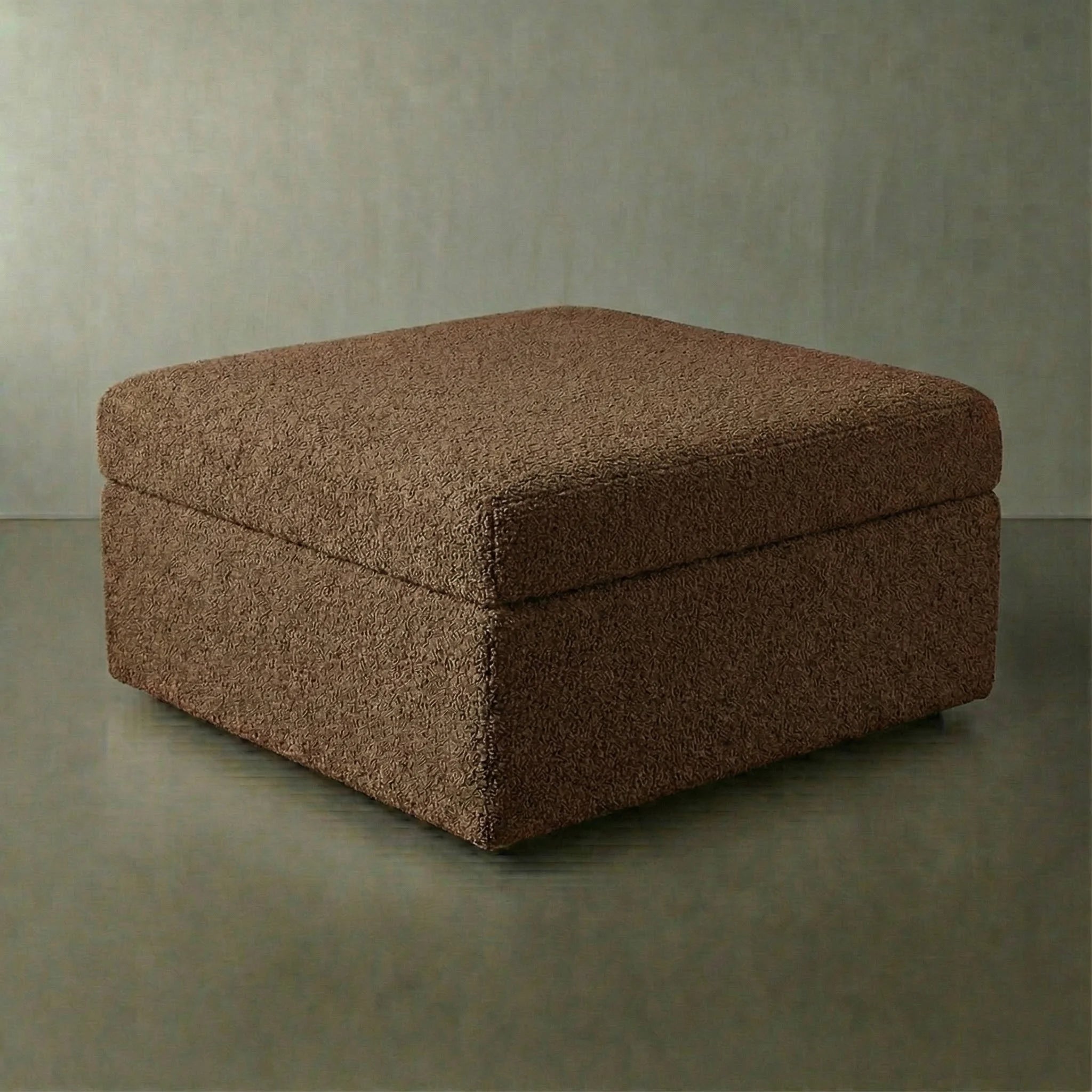 Cuddle Chocolate Modular Ottoman