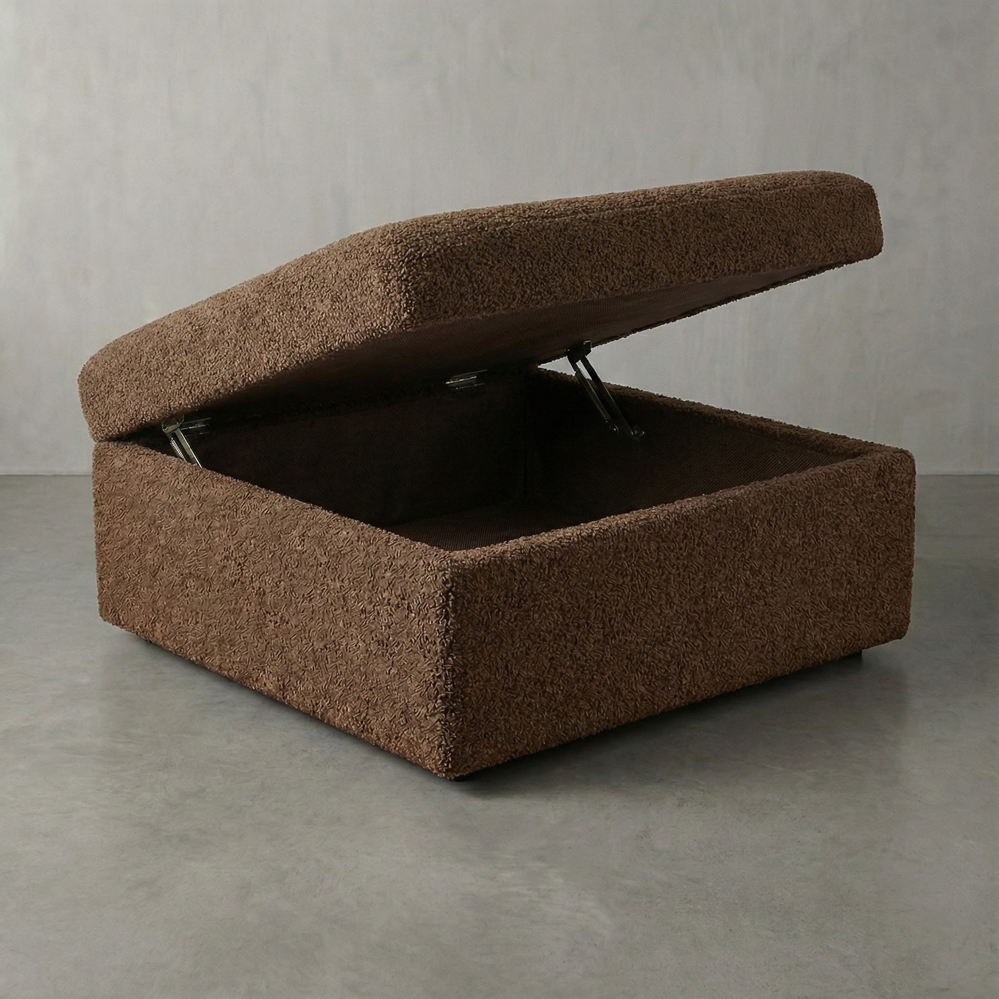 Cuddle Chocolate Ottoman Oversized