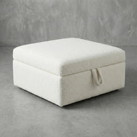 Cuddle Cream Modular Ottoman