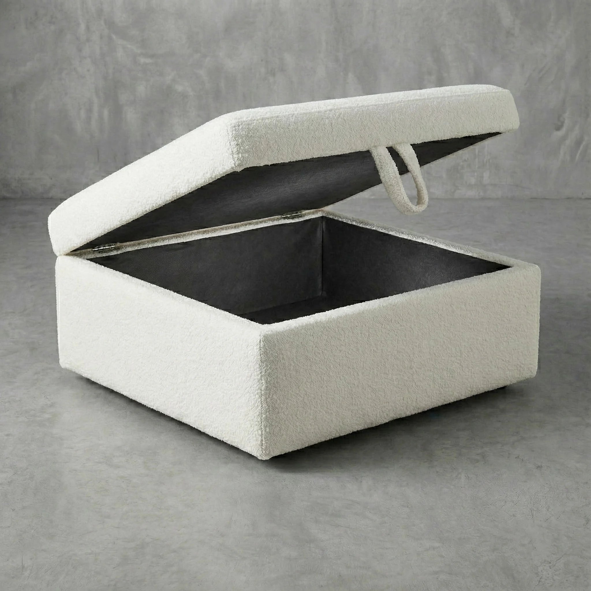 Cuddle Cream Modular Ottoman