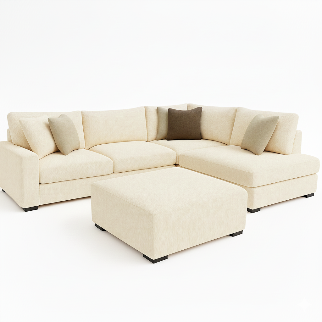 Cuddle Natural Veylo Two-Piece Sectional