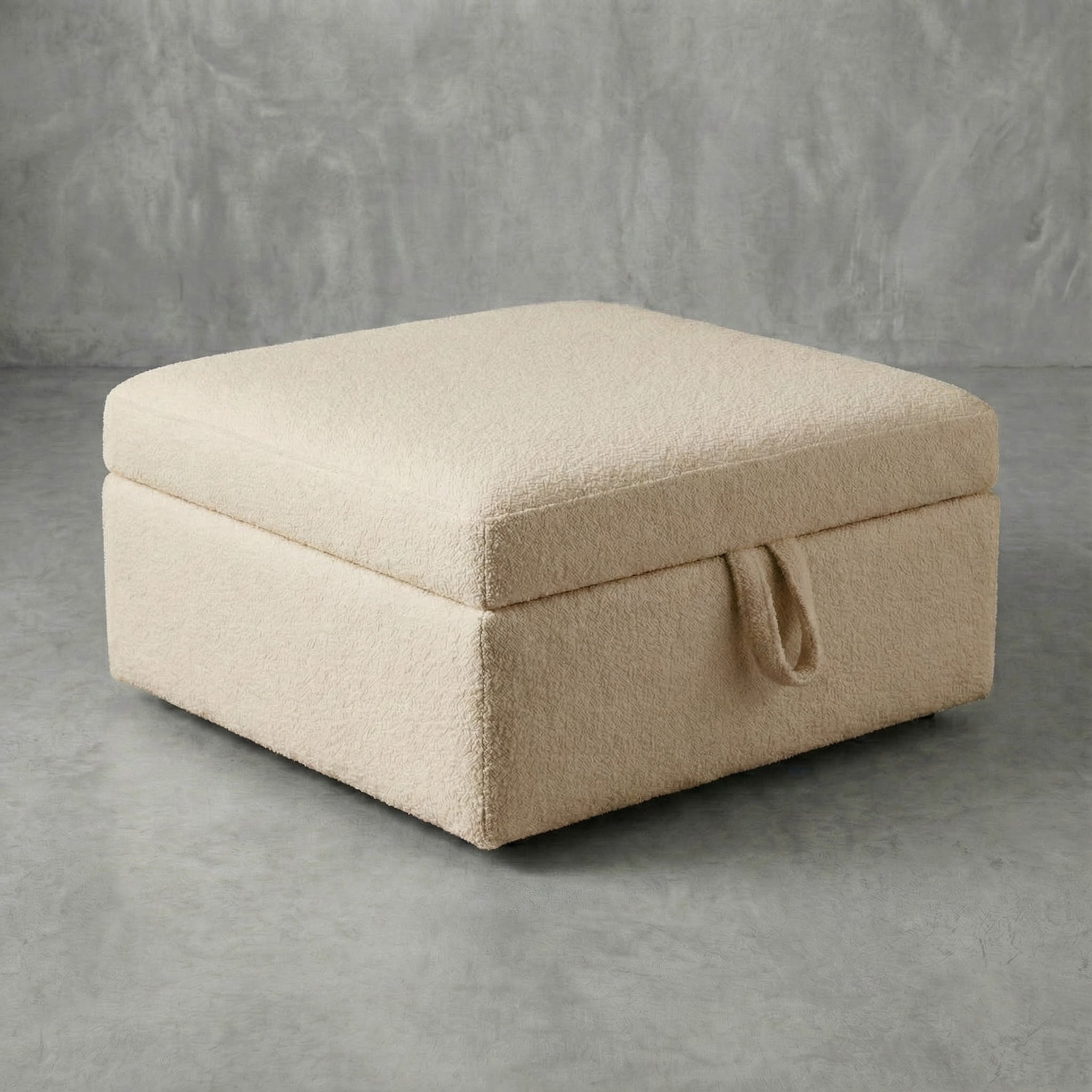 Cuddle Natural Ottoman Oversized