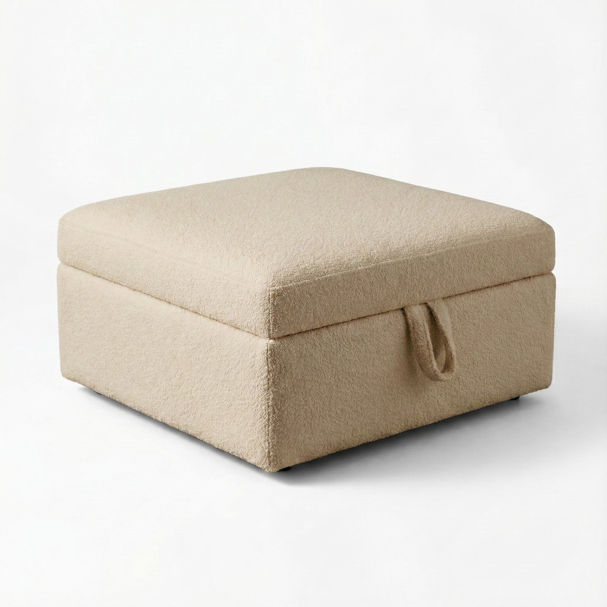 Cuddle Natural Ottoman Square