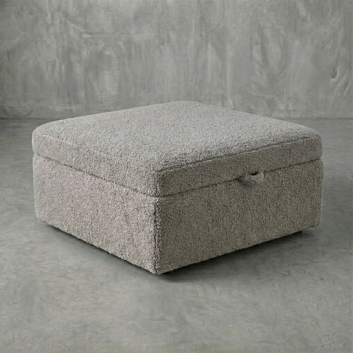 Cuddle Pewter Modular Ottoman
