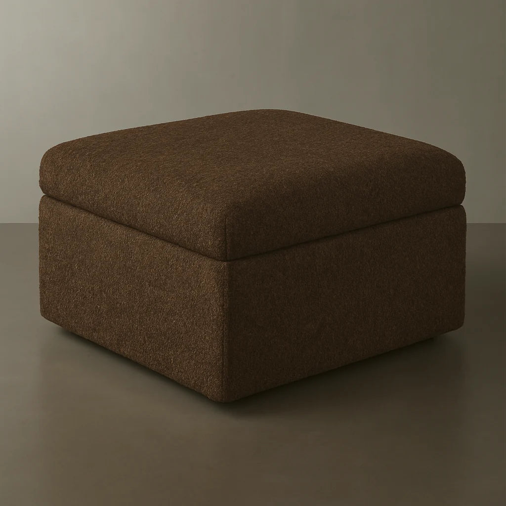 Cuddle Umber Modular Ottoman