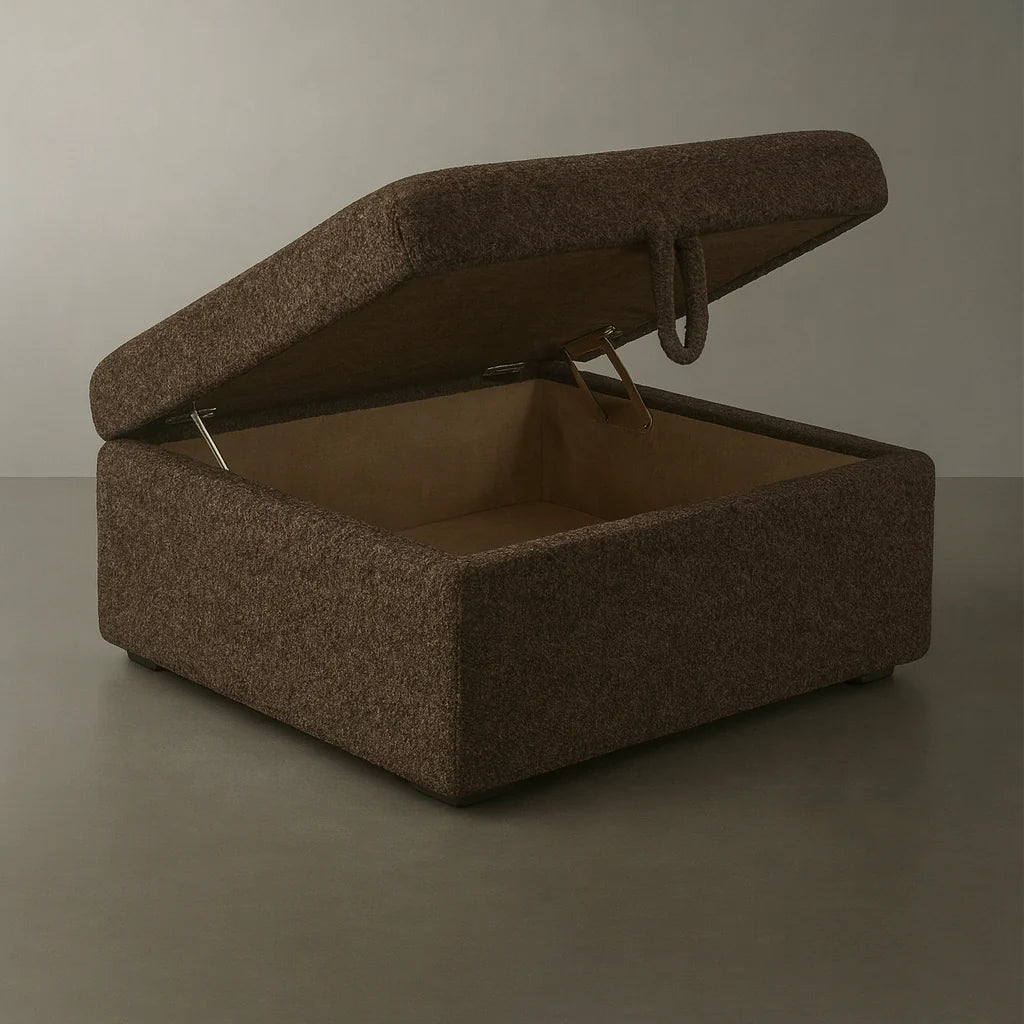 Cuddle Umber Modular Ottoman