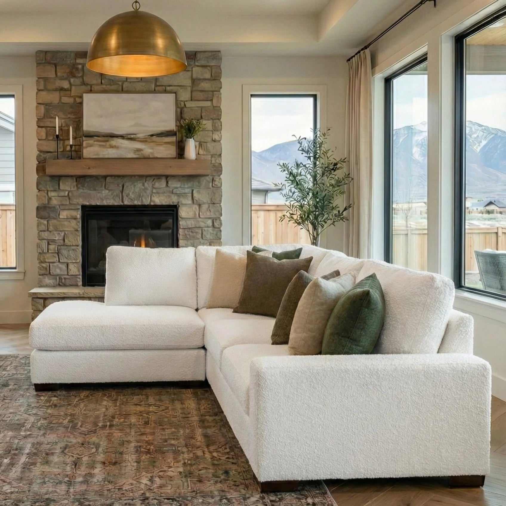 Cuddle Bone Veylo Two-Piece Sectional