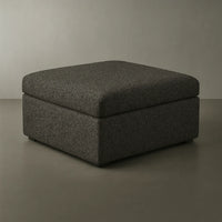 Cuddle Charcoal Modular Ottoman