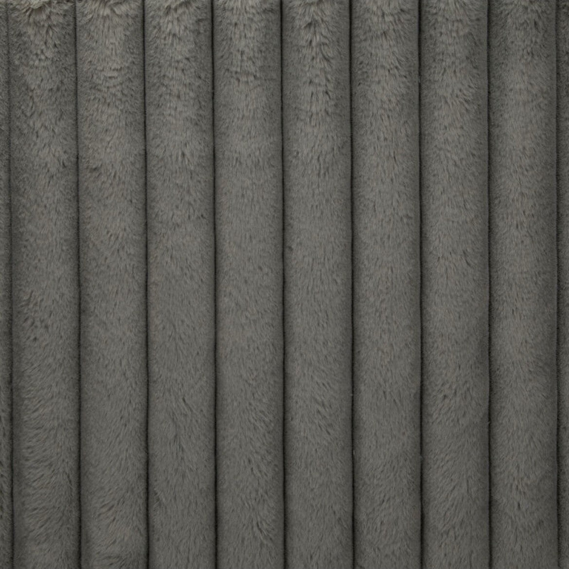 Minky Grey Two-Piece Chaise Sectional