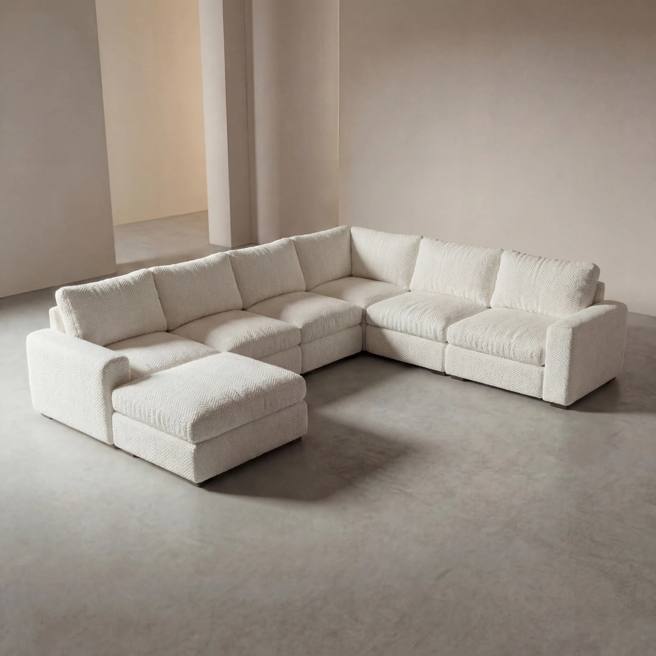 Everest Ivory Modular Corner