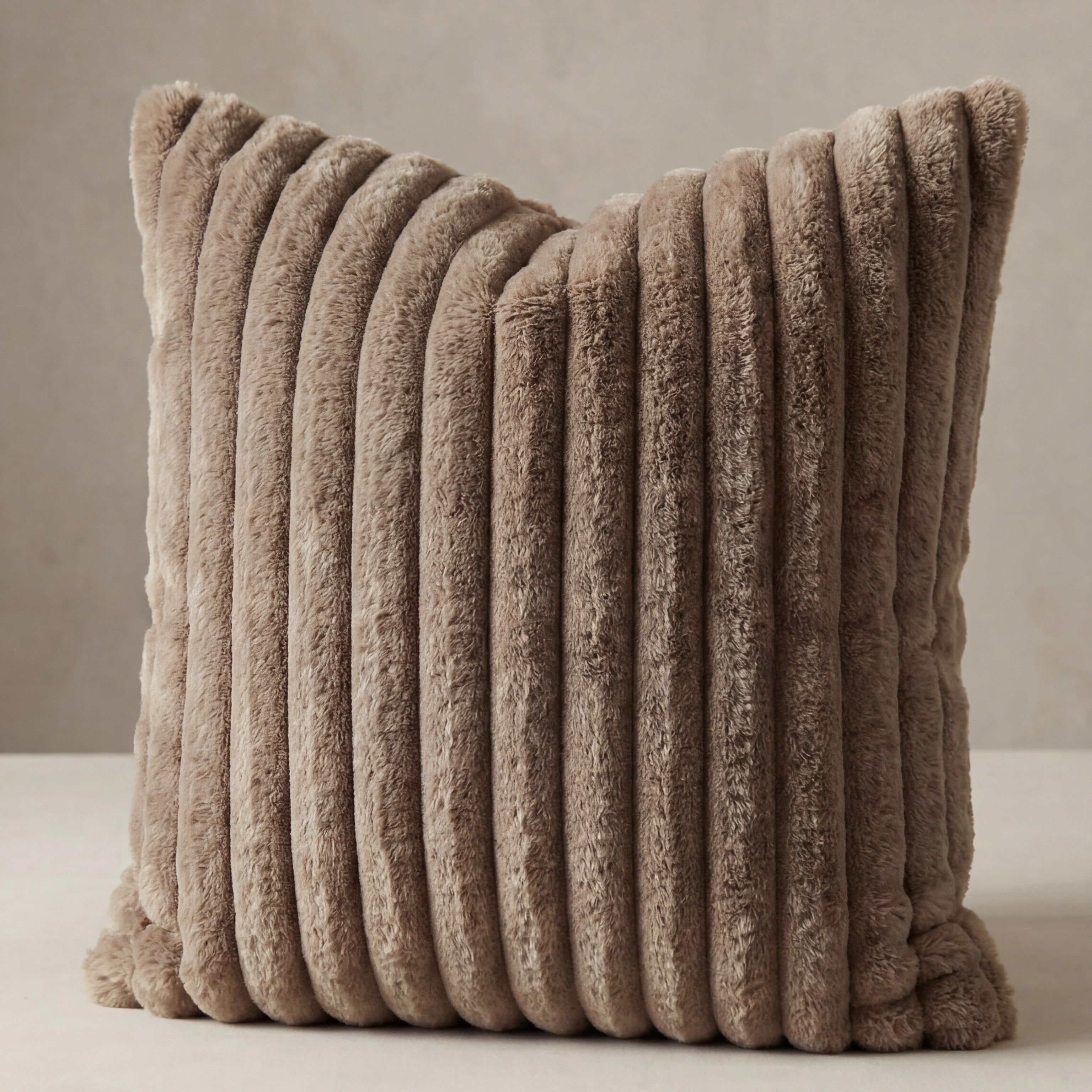 24" Minky Toast Throw Pillow