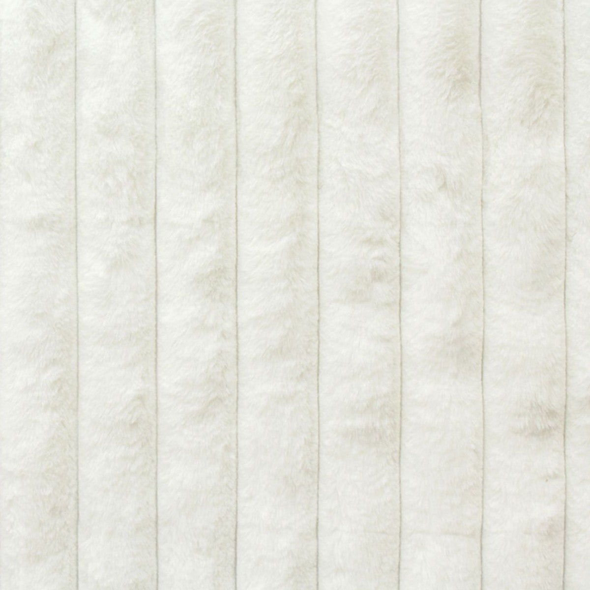 Minky Cream Three-Piece Double Chaise Sectional