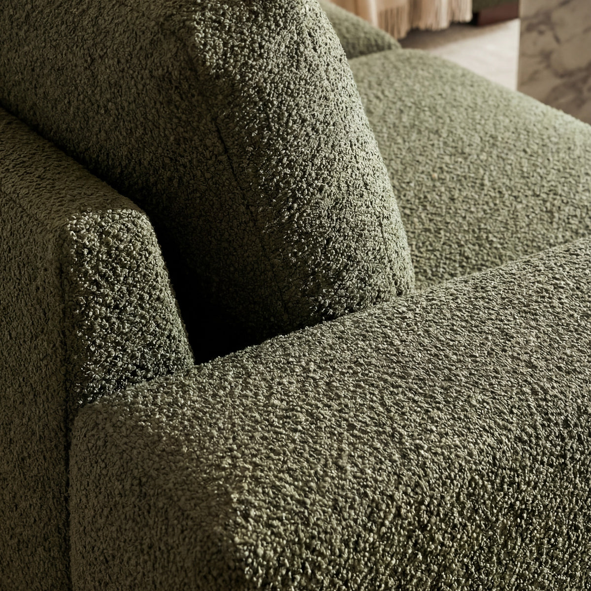 Cuddle Moss Modular Bench