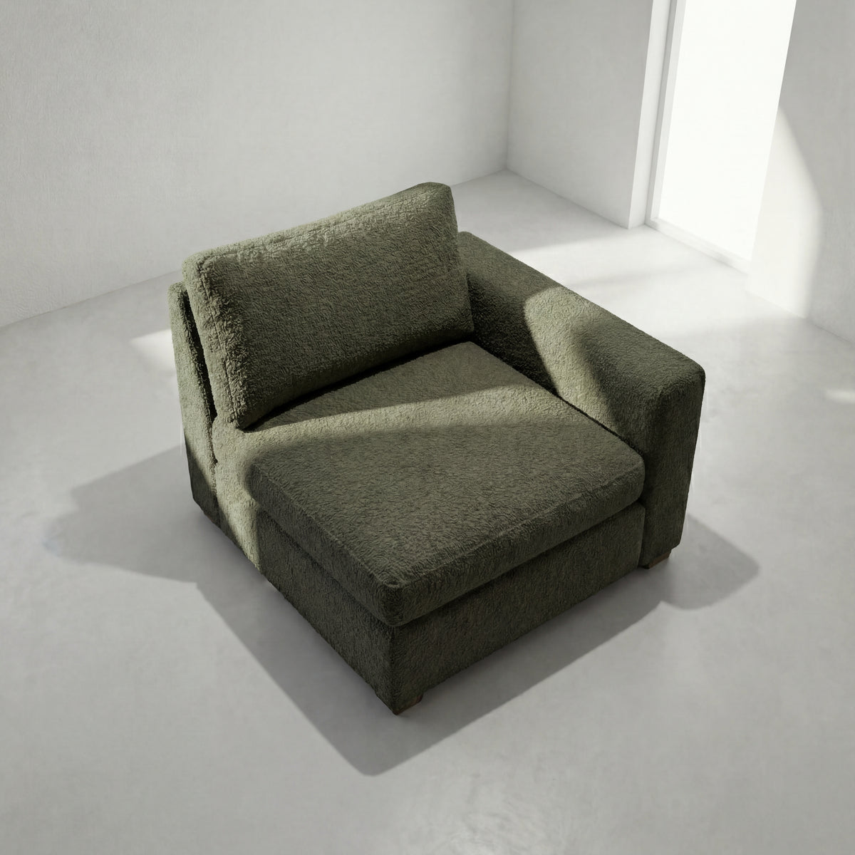 Cuddle Moss Modular End