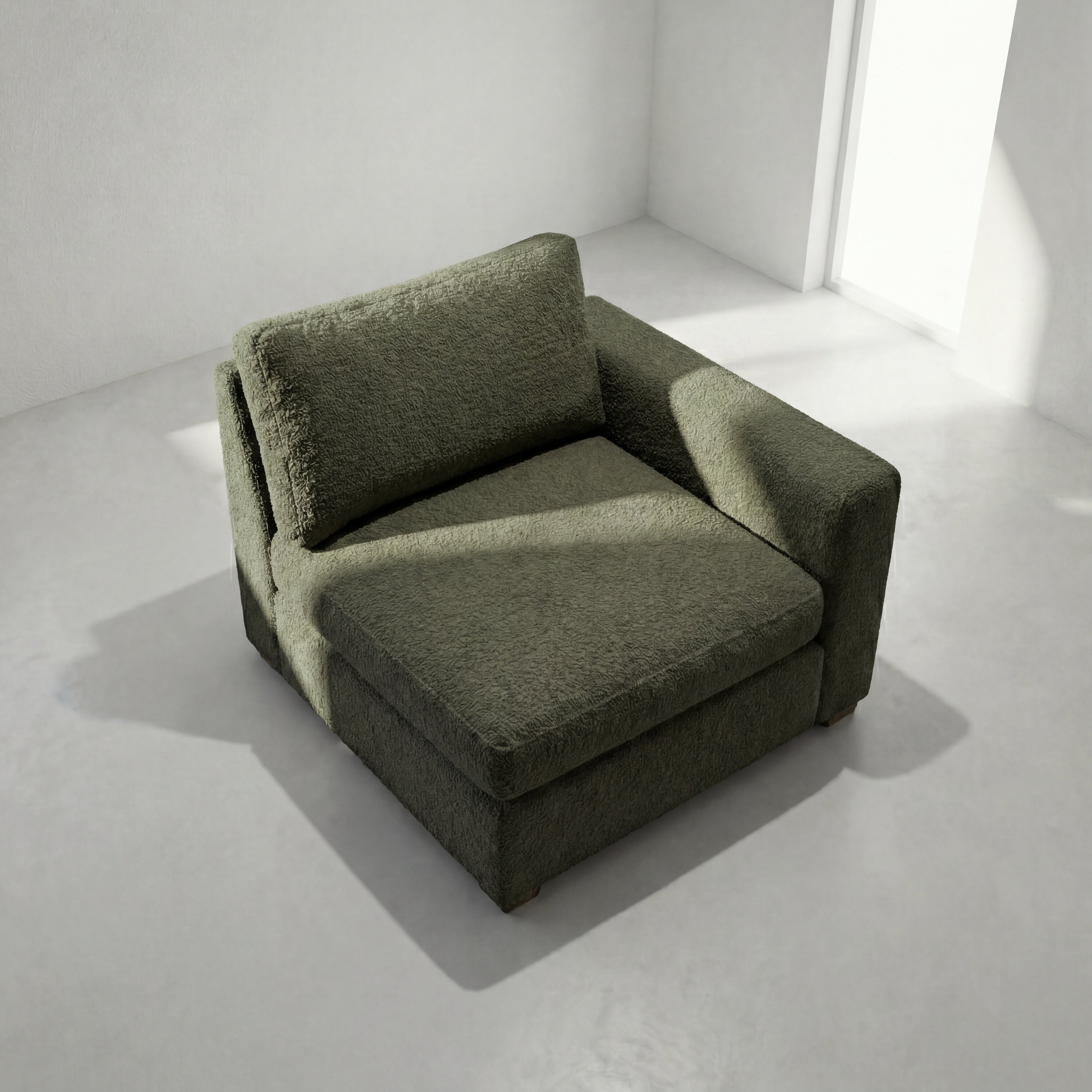 Cuddle Moss Modular End