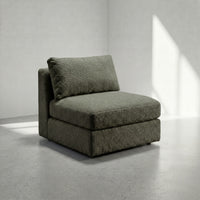 Cuddle Moss Modular Bench