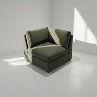 Cuddle Moss Modular Corner