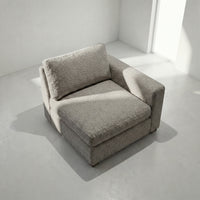 Cuddle Pewter Modular End