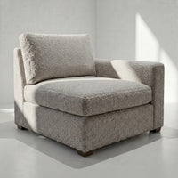 Cuddle Pewter Modular End