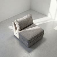 Cuddle Pewter Modular Bench