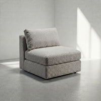 Cuddle Pewter Modular Bench
