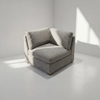 Cuddle Pewter Modular Corner