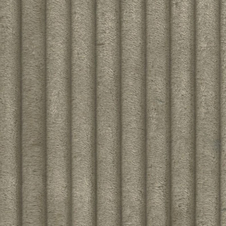 Minky Toast Three-Piece Chaise Sectional