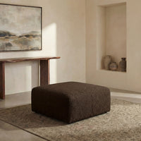 Cuddle Umber Modular Ottoman