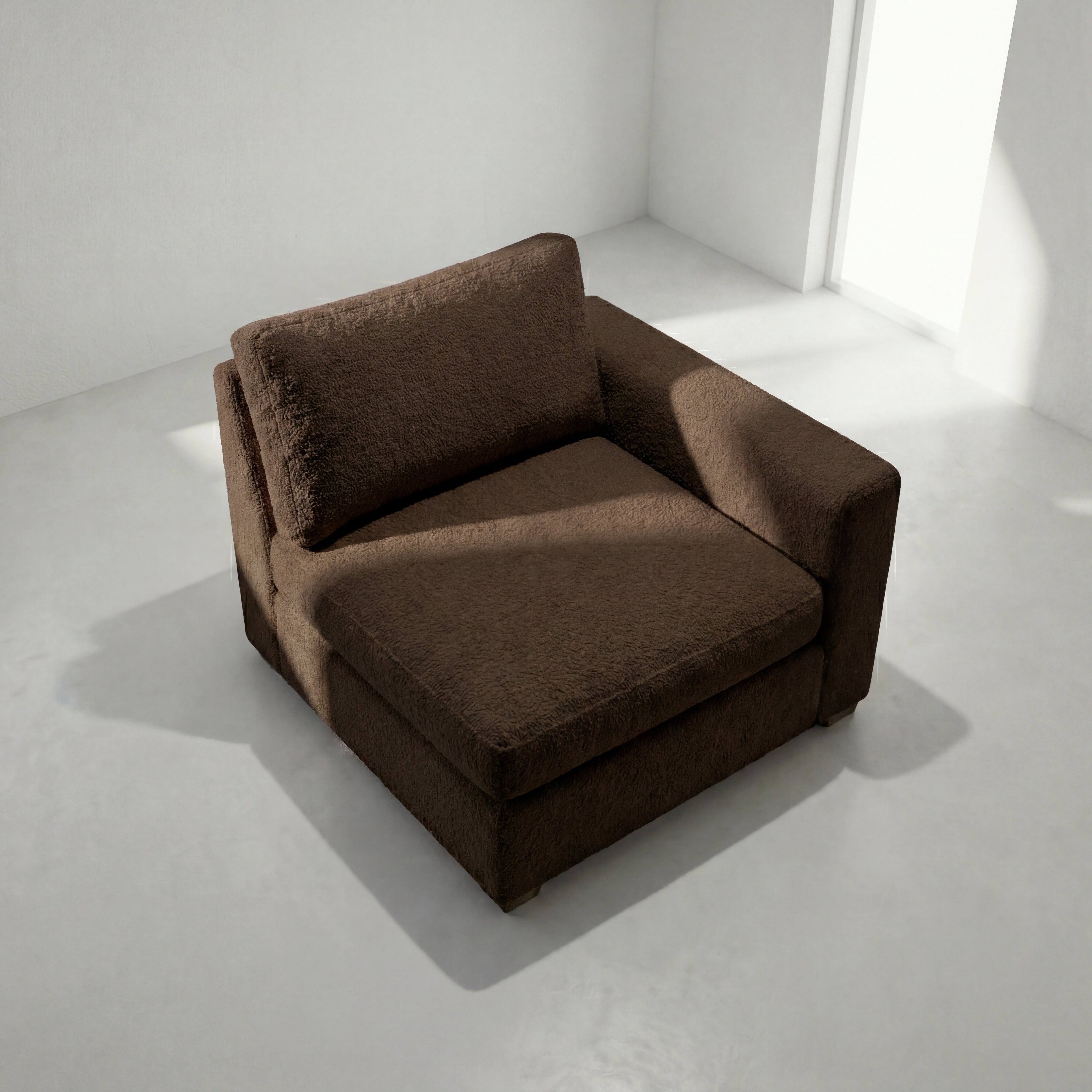 Cuddle Umber Modular End