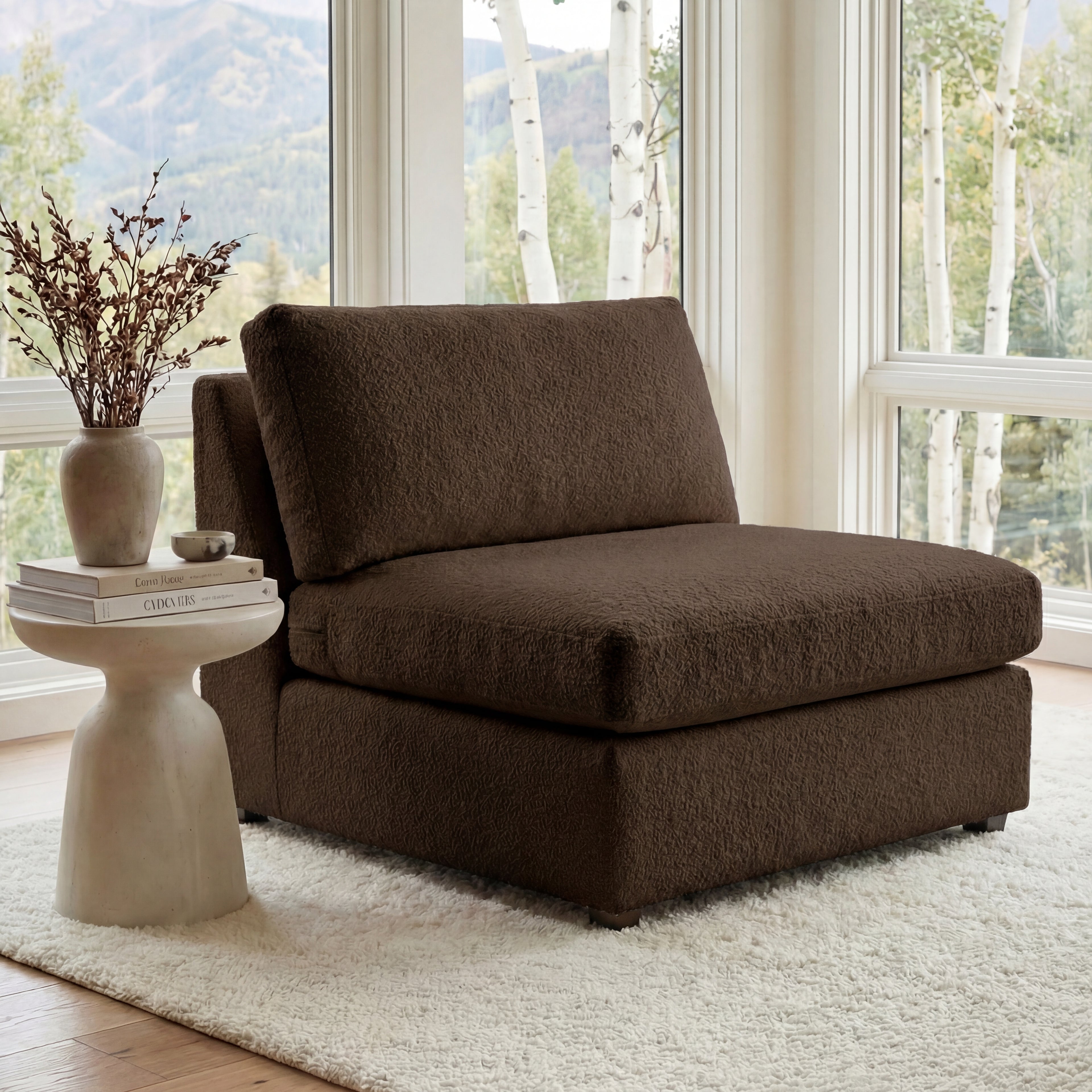 Cuddle Umber Modular Bench