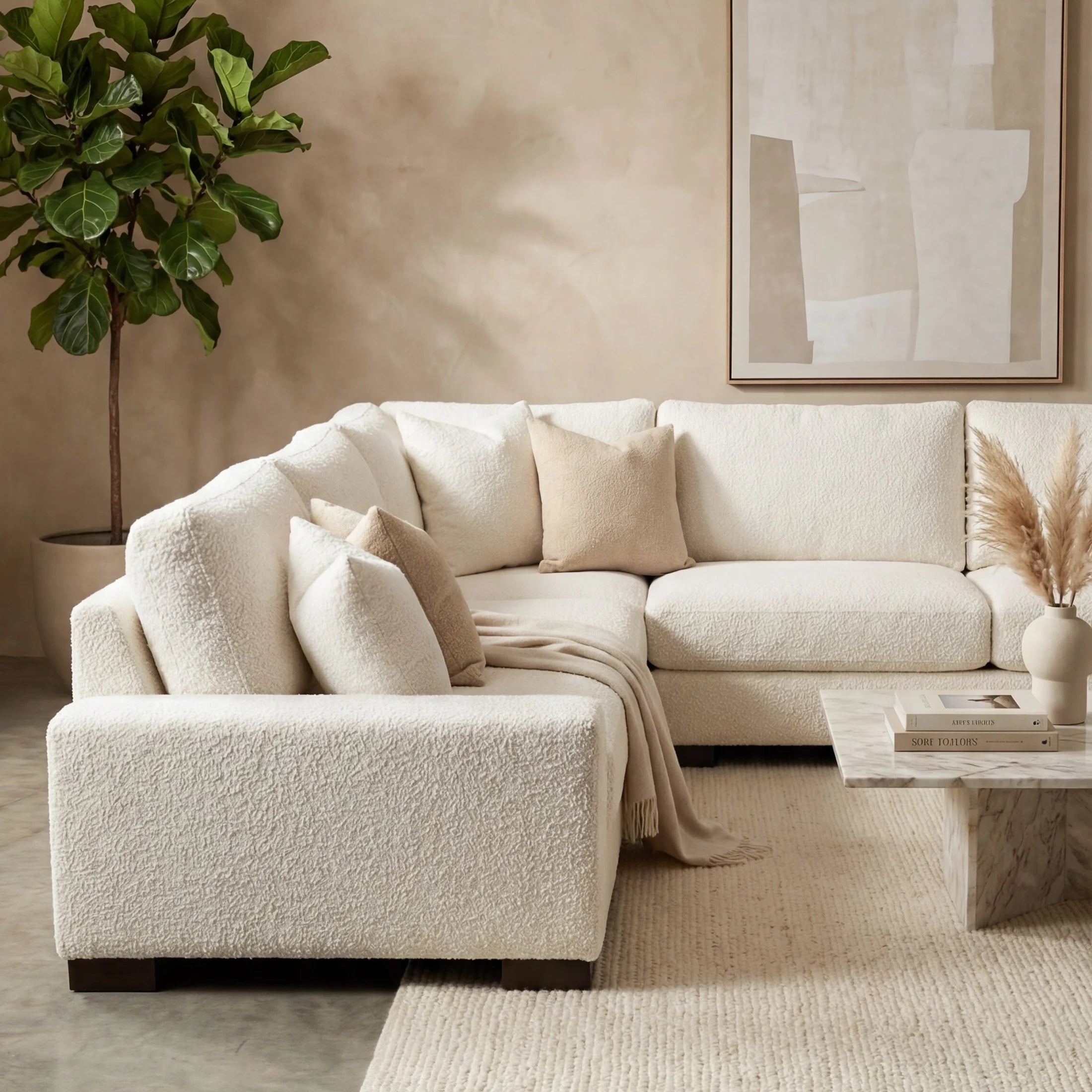 Cuddle Bone Three-Piece Sectional