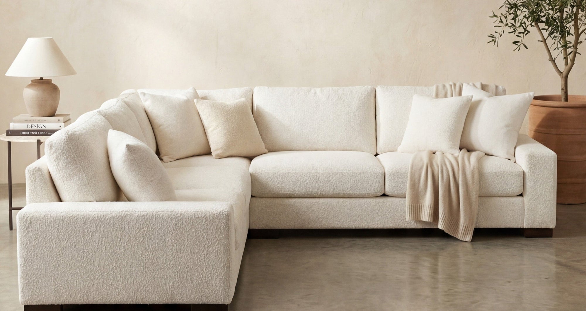 Cuddle Three-Piece Sectional