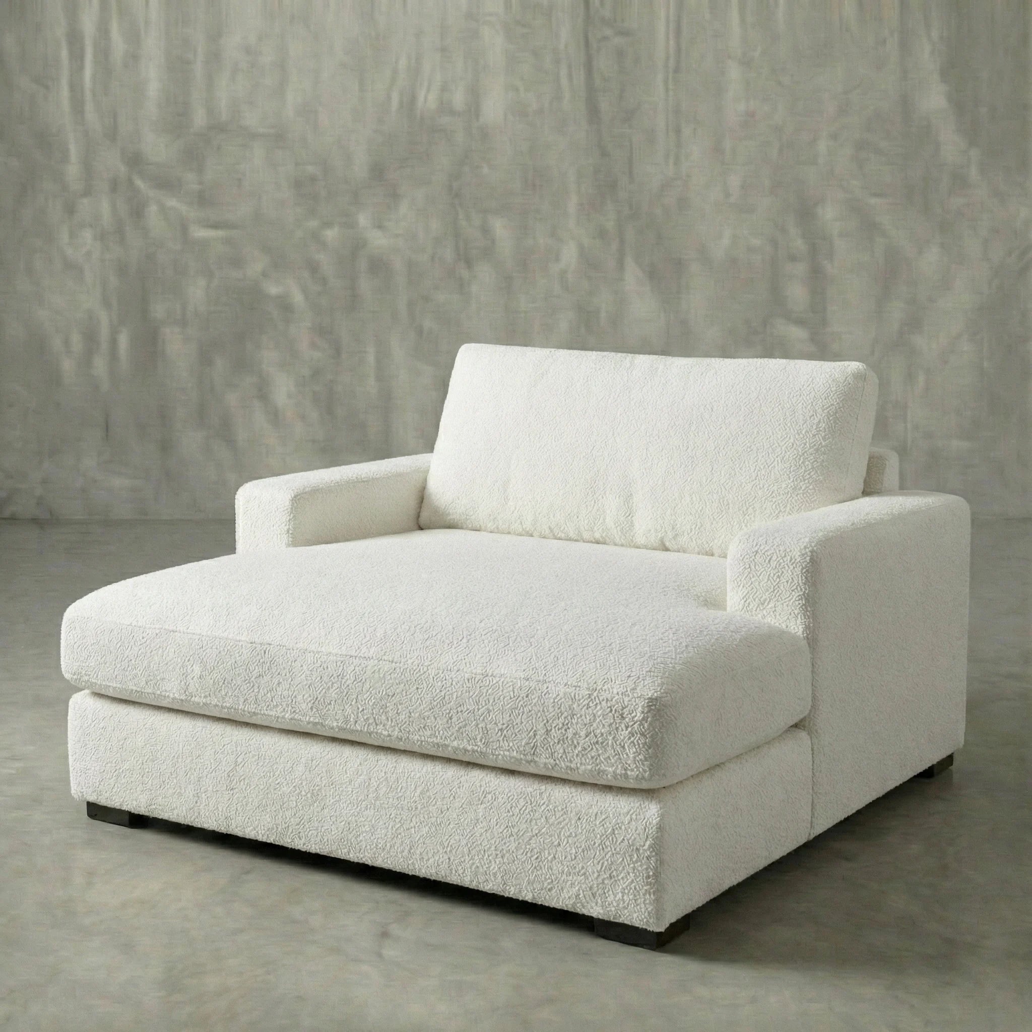 Hero studio shot of Cuddle Bone chaise lounger