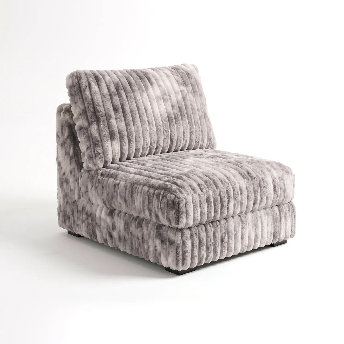 Bench - Minky Stone Modular - studio photo on white #vera_main