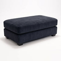 Long Ottoman - Mini Minky Midnight