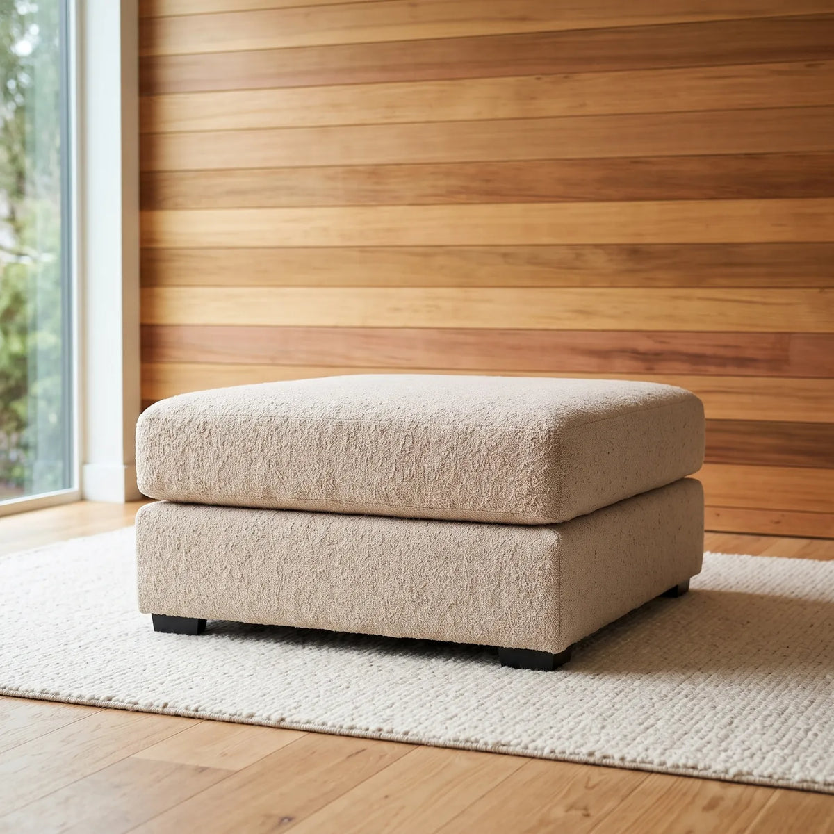 Ottoman - Cuddle Natural Modular