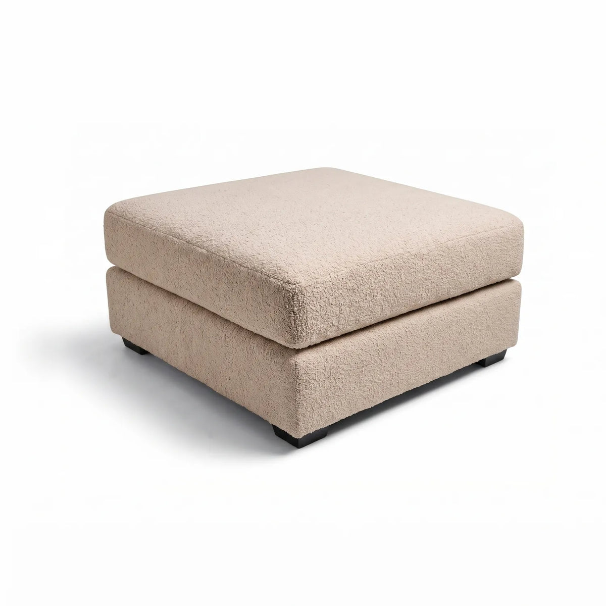 Ottoman - Cuddle Natural Modular - studio photo on white #Size_31" × 31"