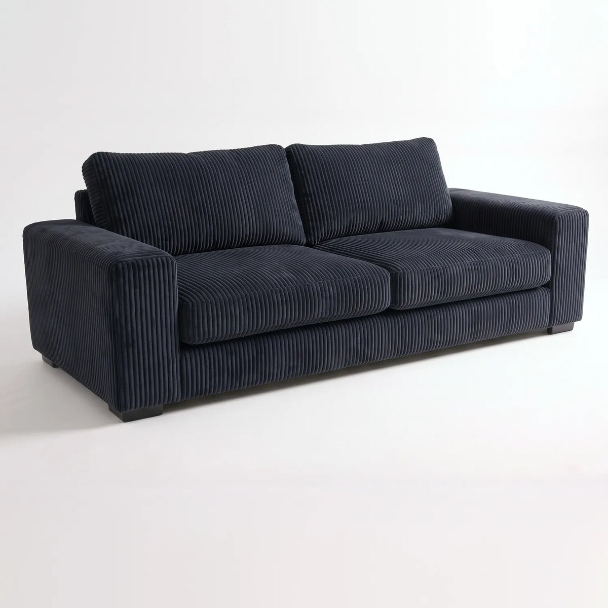Sofa - Mini Minky Midnight - studio photo on white #vera_main