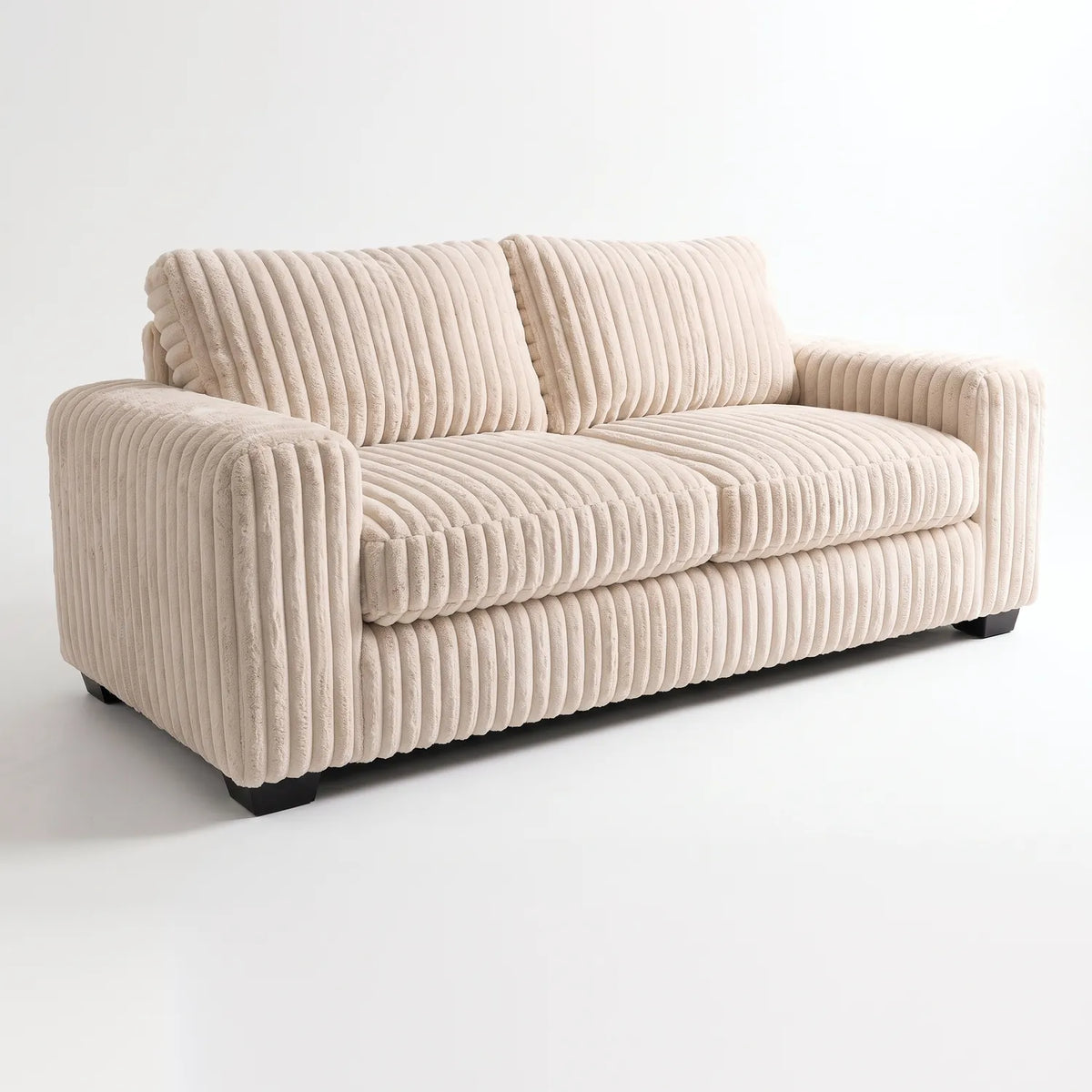 Sofa - Minky Cream - studio photo on white #vera_main