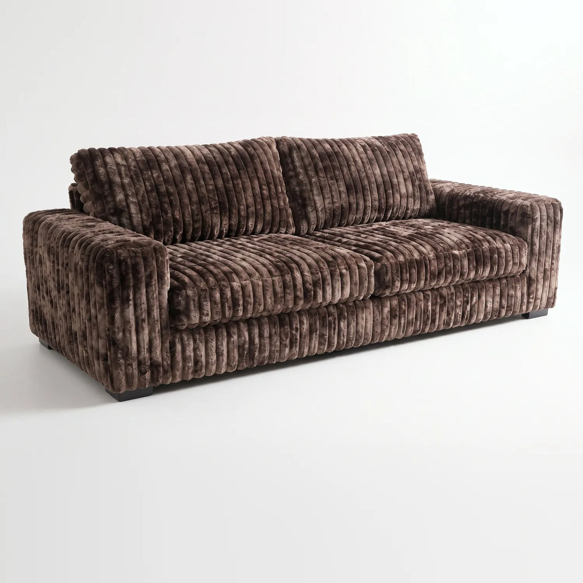 Sofa - Minky Mocha - studio photo on white #vera_main