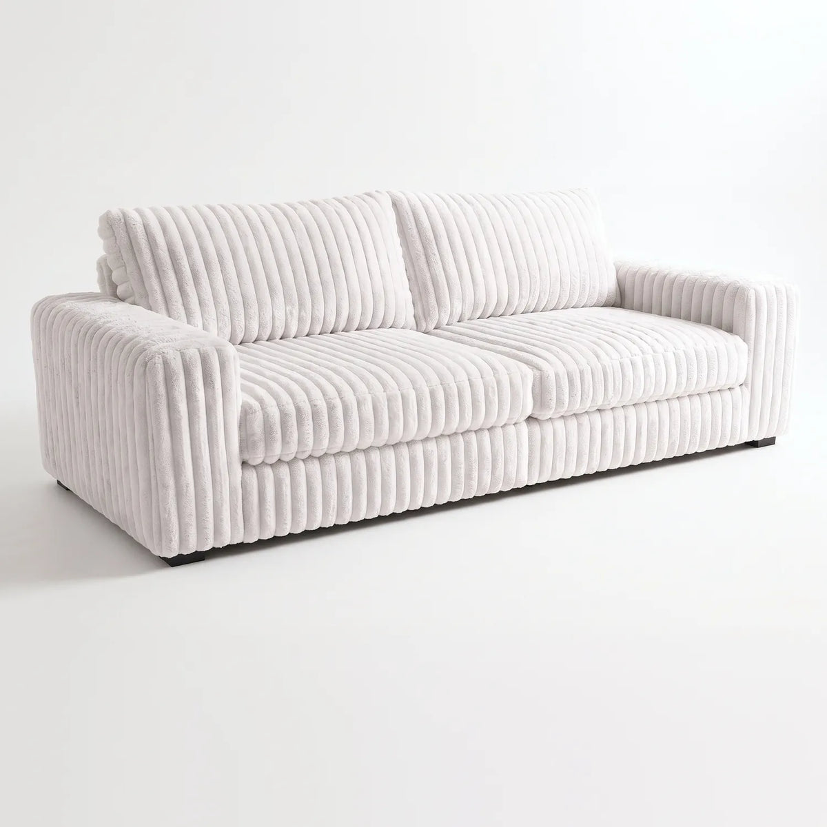 Sofa - Minky White - studio photo on white #vera_main