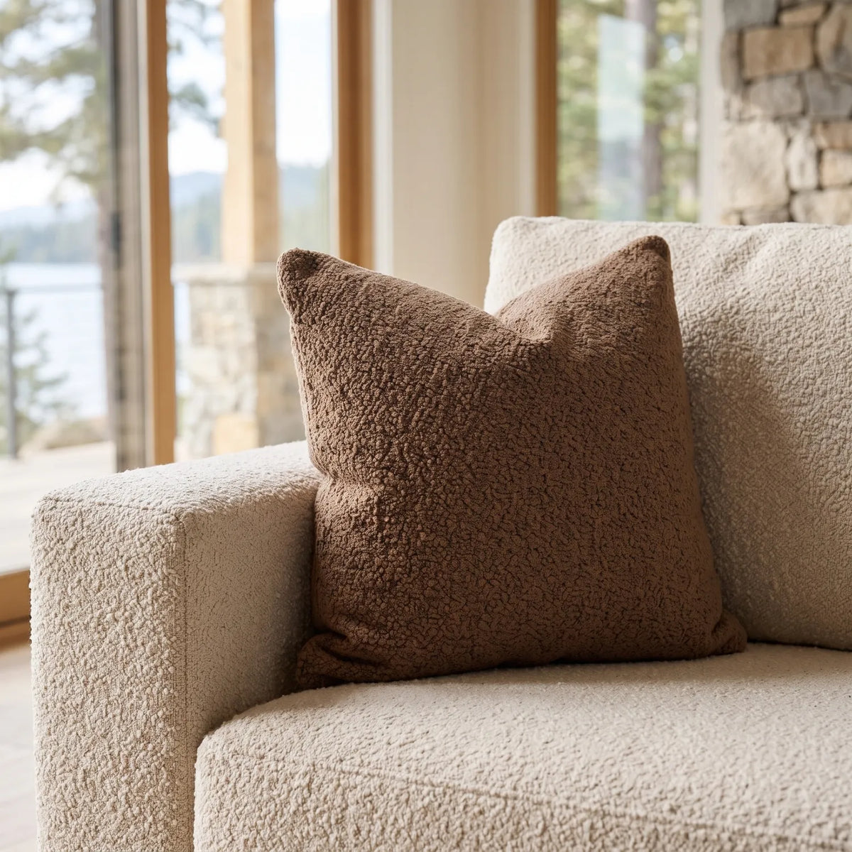 Throw Pillow - Cuddle Chocolate - hero #Size_24"