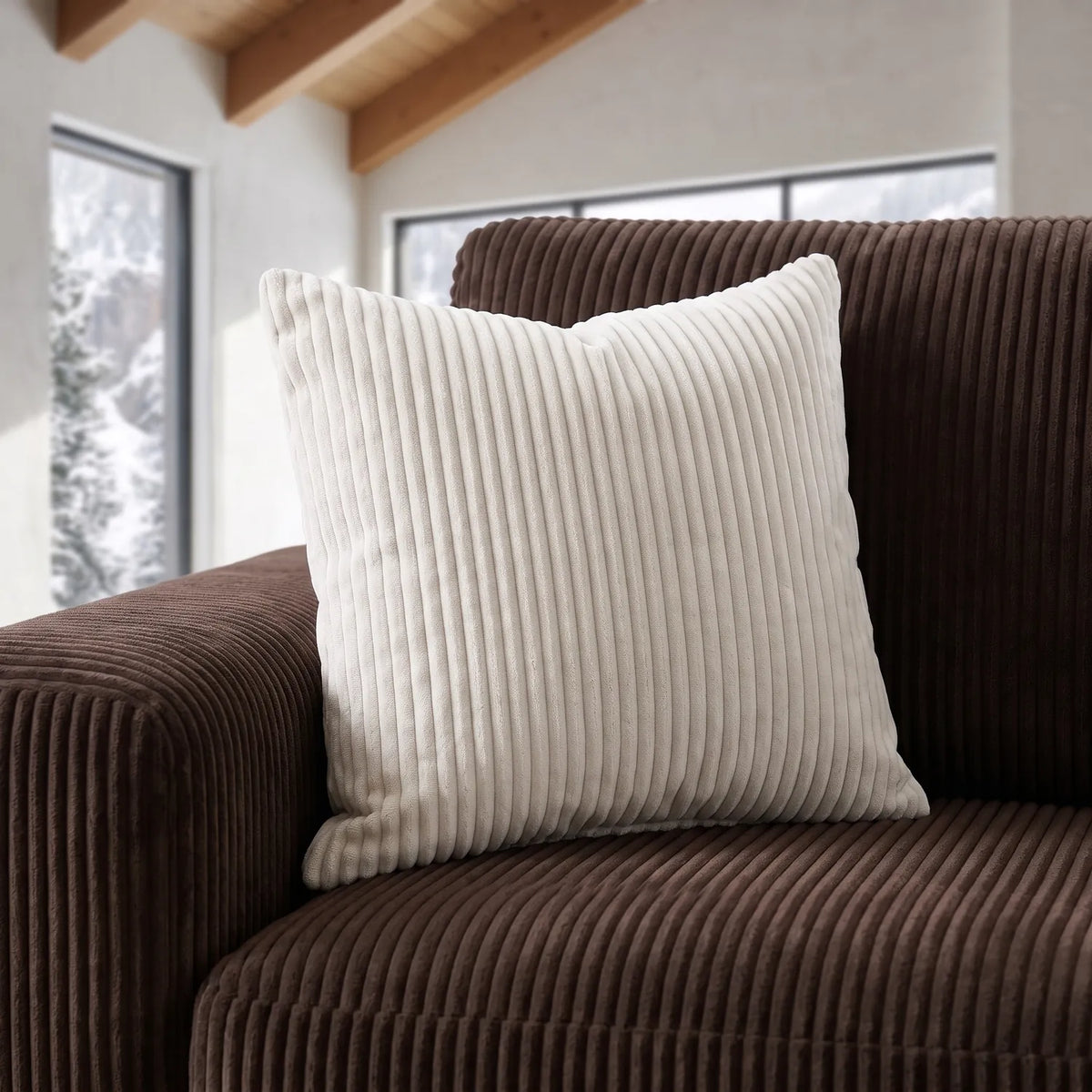 Throw Pillow - Mini Minky White - hero #Size_24"