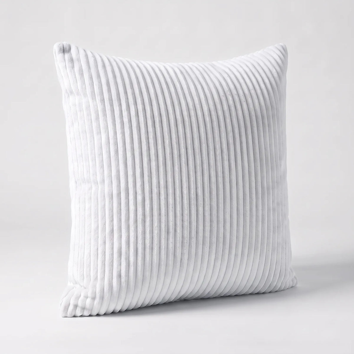 Throw Pillow - Mini Minky White - studio photo on white #Size_24" #vera_main