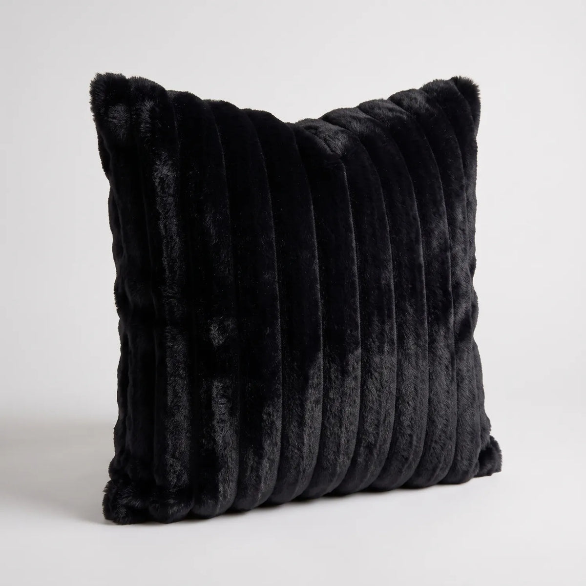 Throw Pillow - Minky Black - studio photo on white #Size_24" #vera_main