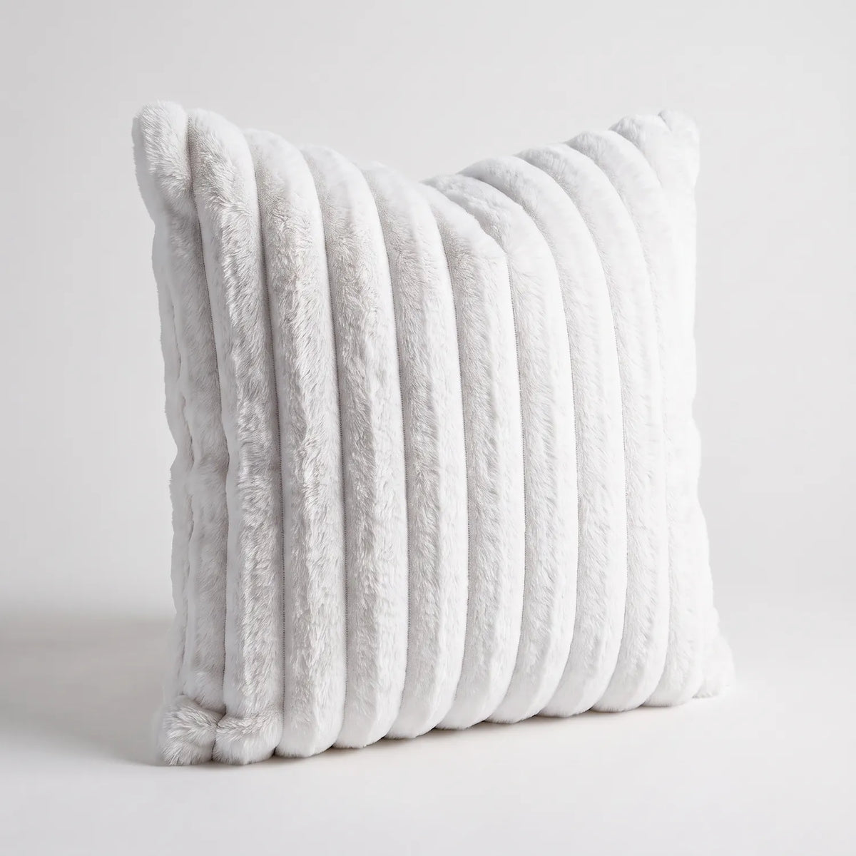 Throw Pillow - Minky White - studio photo on white #Size_24" #vera_main
